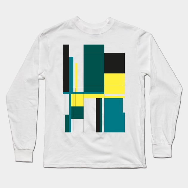 Abstract#65 Long Sleeve T-Shirt by process22